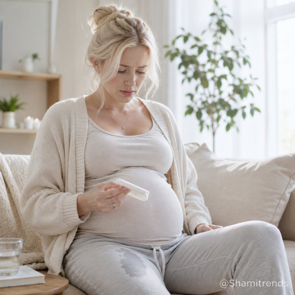 Contemplating motherhood in a cozy space