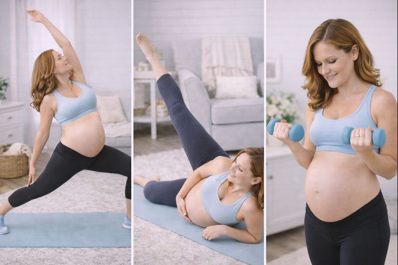 Simple Exercises For A Healthier Pregnancy