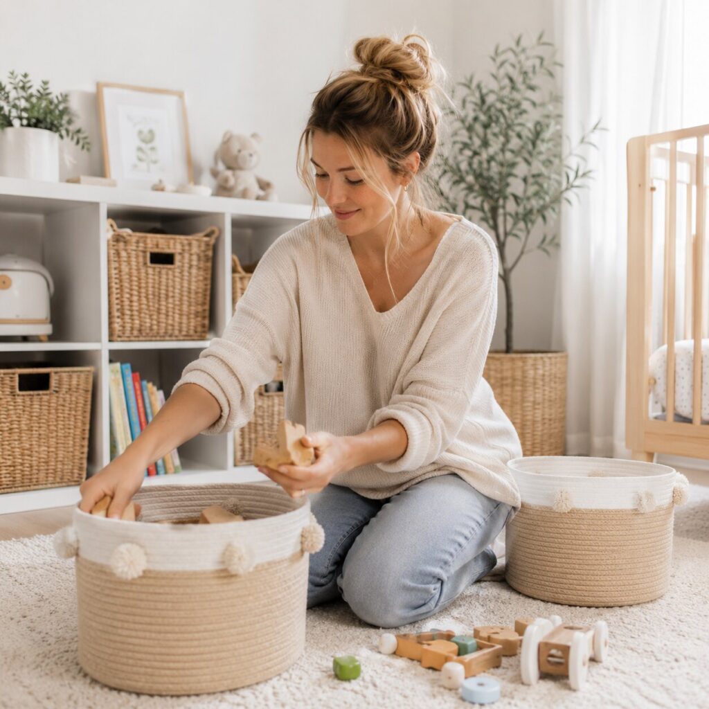 How to organize your little ones room