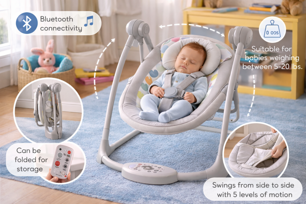 Baby Swings That Make Life Easier for New Moms