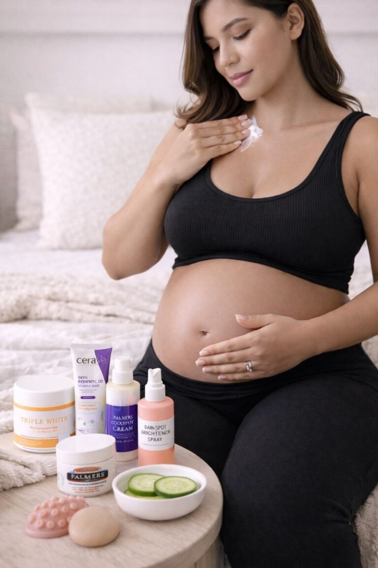 Skin Darkening During Pregnancy Hyperpigmentation Remedies
