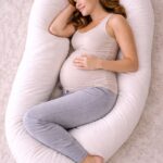 Pregnancy pillow designed to support comfort and sleep during pregnancy