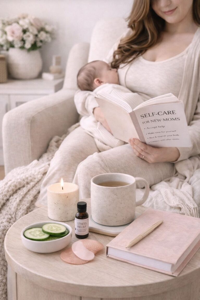 Self Care for New Moms And Guide to Thriving After Baby