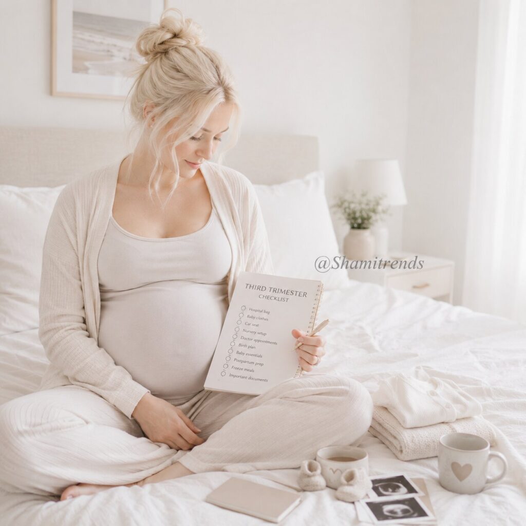 Pregnancy planning in a calm space