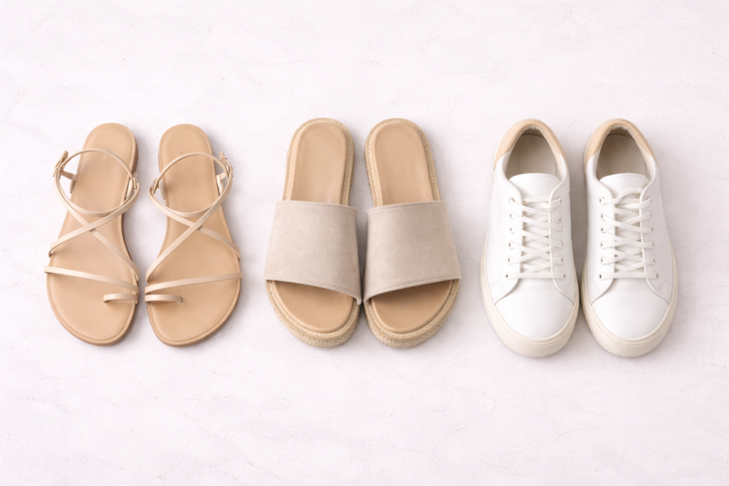 Summer footwear lineup in style