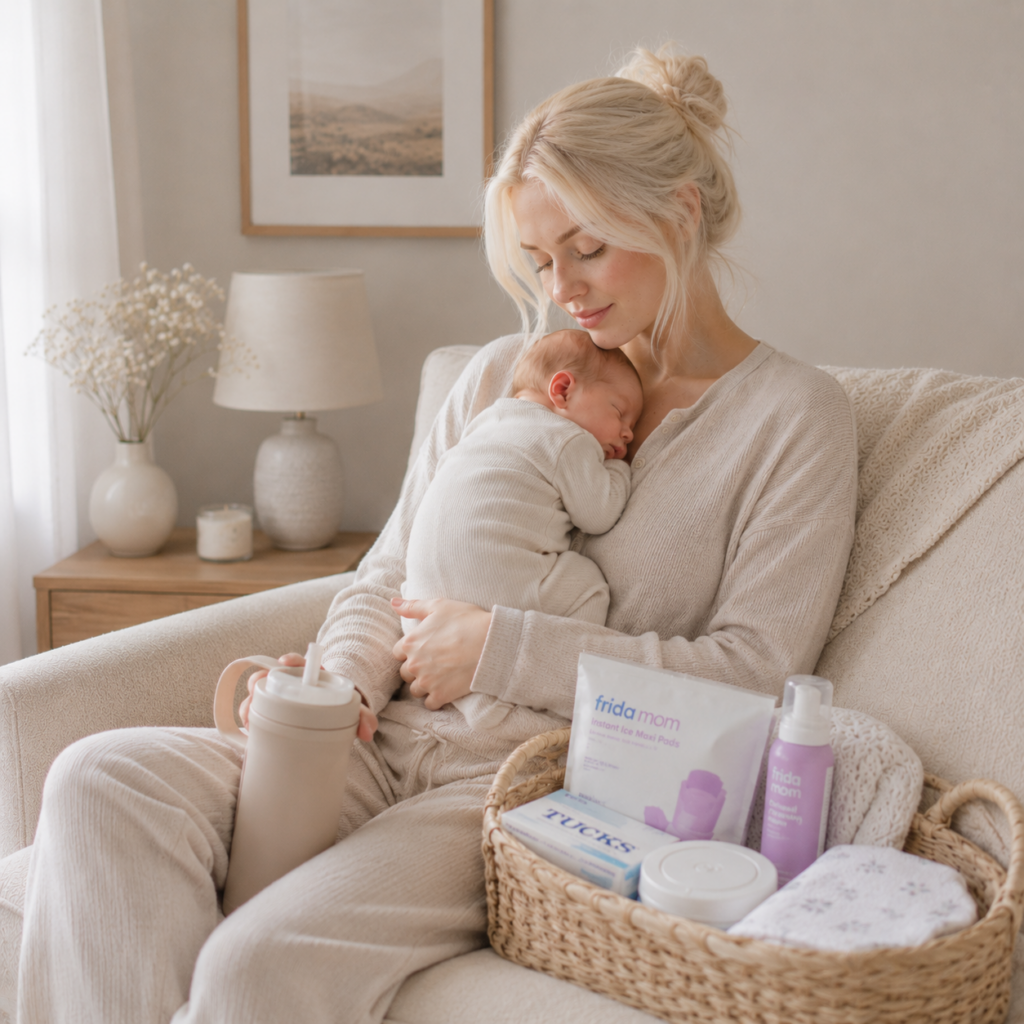 Postpartum Recovery Essentials That Help New Moms Heal Comfortably