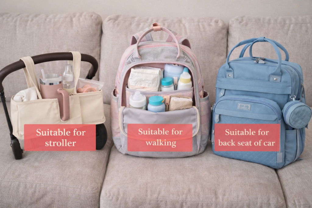 Diaper bag essentials for every occasion