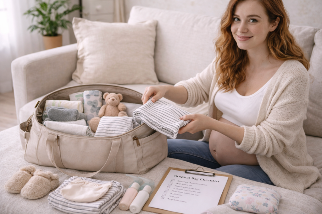 The Best Hospital Bag Checklist for Vaginal Delivery