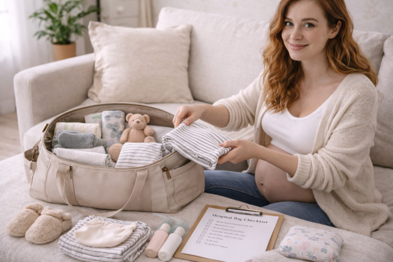 The Best Hospital Bag Checklist for Vaginal Delivery