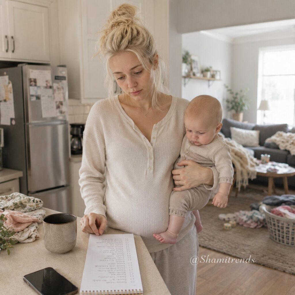 Why The Mental Load Of New Motherhood Feels So Overwhelming