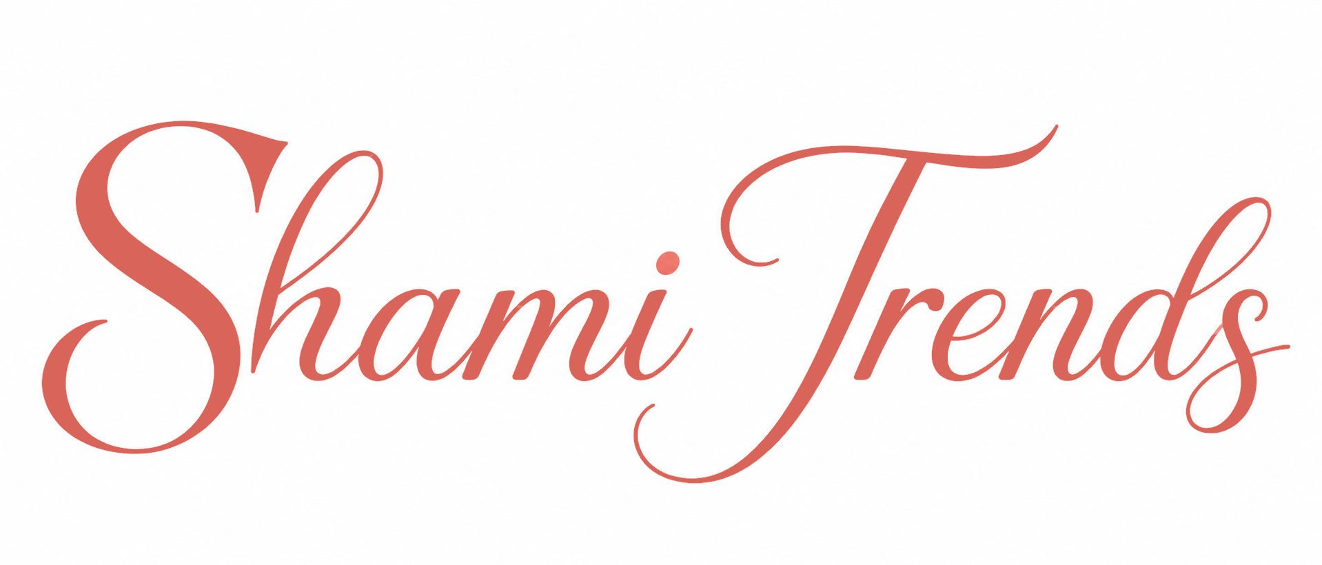 Shami Trends logo in a soft, feminine style representing motherhood and lifestyle content