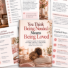You Think Being Needed Means Being Loved