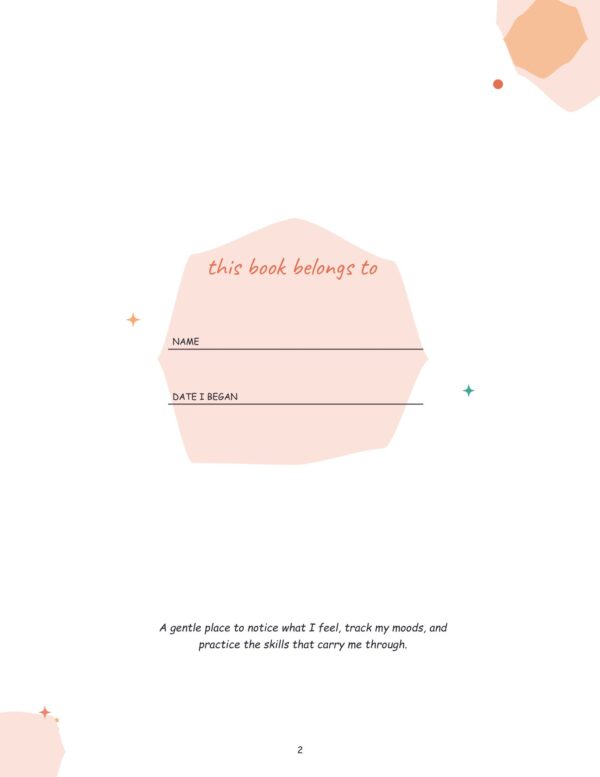 2 Emotional Regulation Workbook