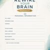 Rewire Your Brain, Mindset Workbook, Habit Change, Personal Growth, Self Improvement