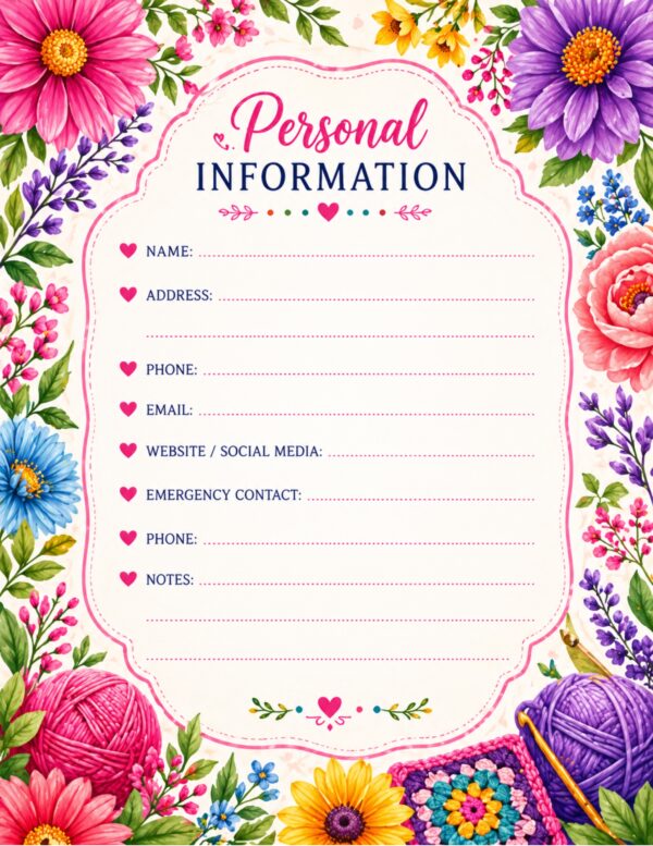 3 Ultimate Crochet Planner