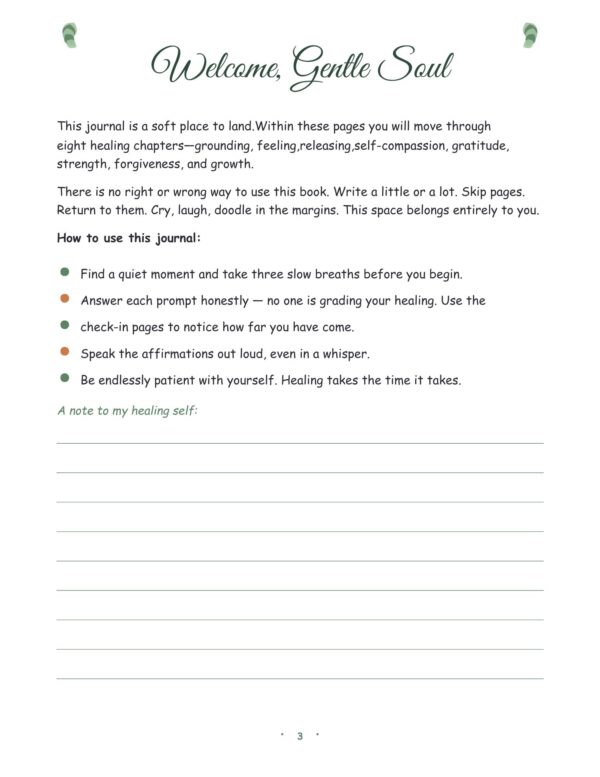 Guided Journal for Healing3 Guided Journal for Healing