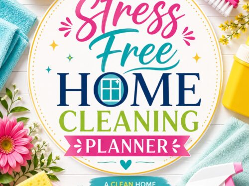 Stress Free Home Cleaning Planner