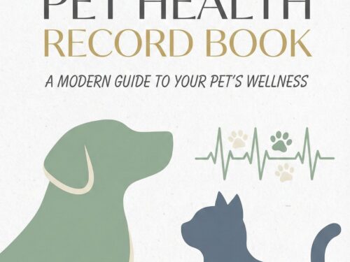 1 Pet Health Record Book