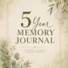1 5 Year Memory Journal