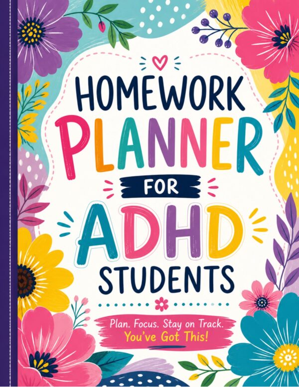 1 Homework Planner for ADHD Students
