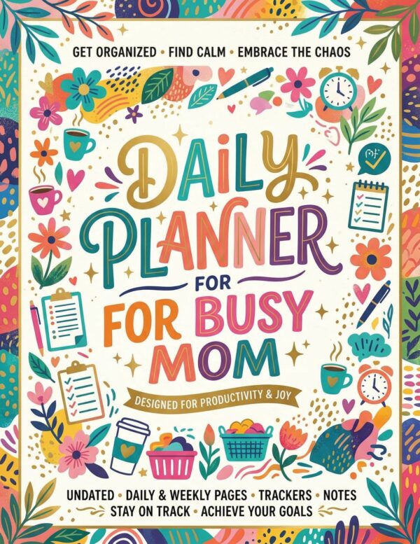 1 Daily Planner For Busy Mom