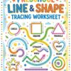 1 Preschool Line Shape Tracing Worksheet