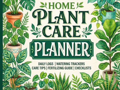 Home Plant Care Planner