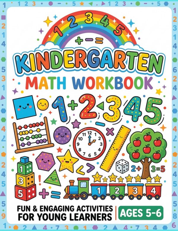 Kindergarten Math Workbook