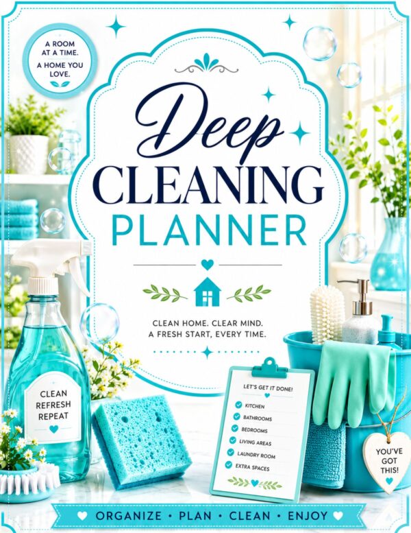 1 Deep Cleaning Planner