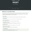 2 Mental Reset Journal
