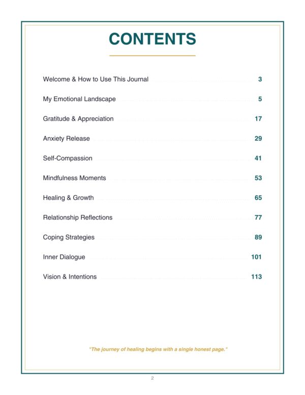 2 Therapy Journal