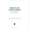 Home Plant Care Planner