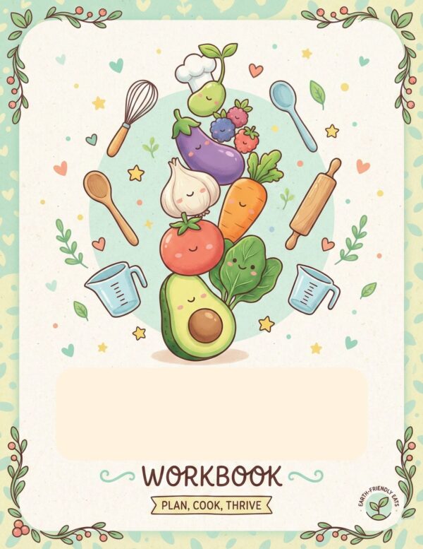 2 Vegan Meal Planner Workbook