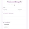 2 Mental Health Journal