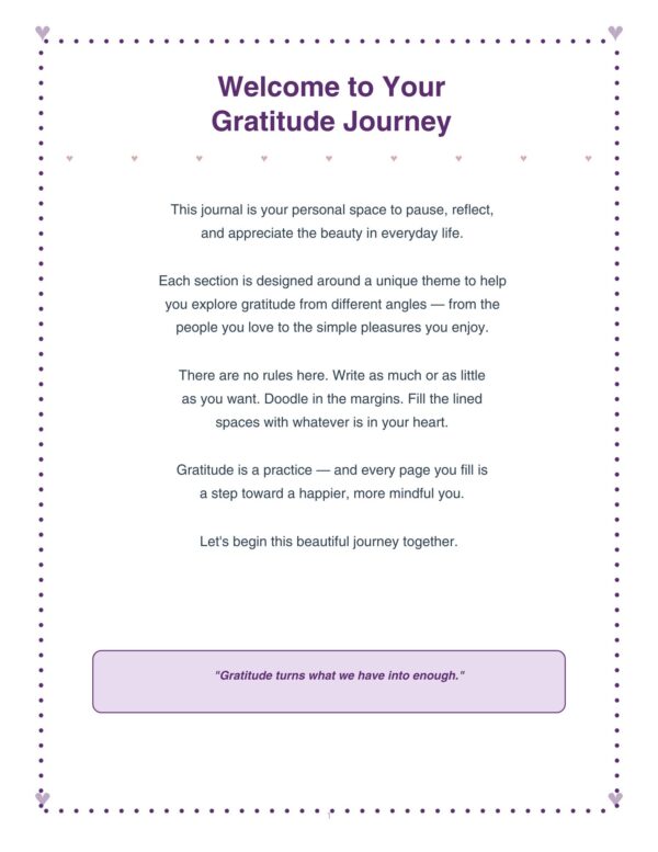 2 Gratitude Journal