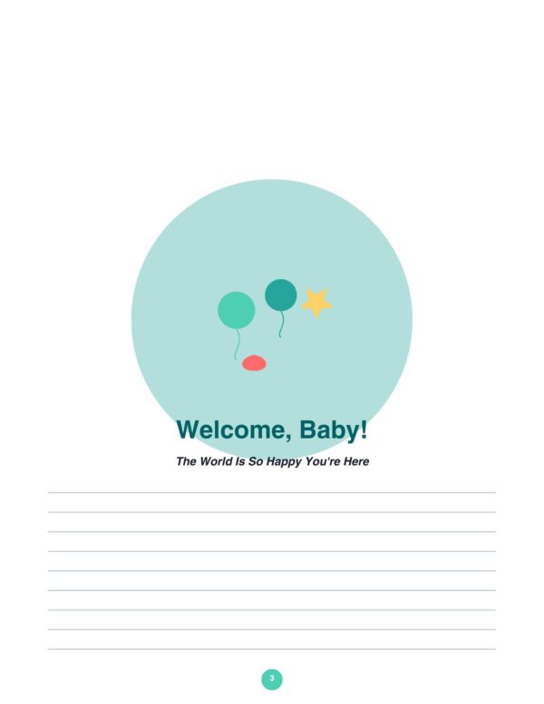 Baby Memory Book