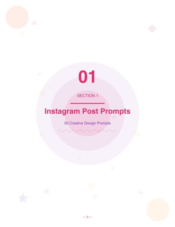 3 Social Media Design Prompt Planner