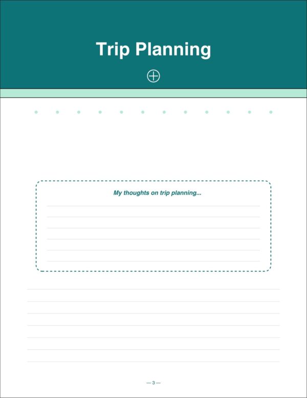 3 Travel Journal