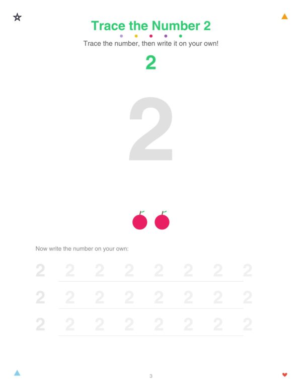Kindergarten Math Workbook
