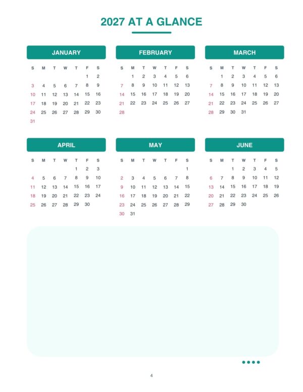 2027 Complete House Management Planner