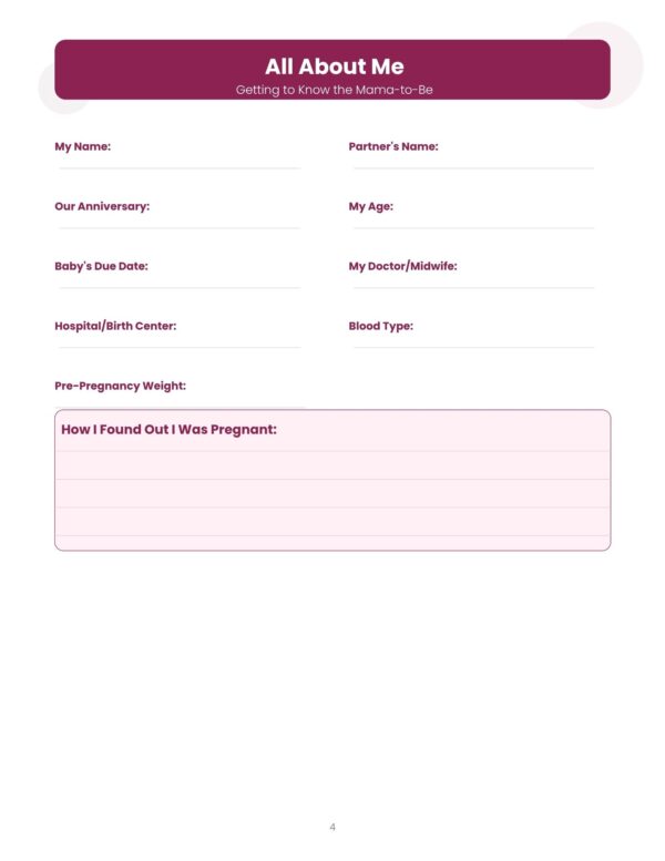 Pregnancy Journal
