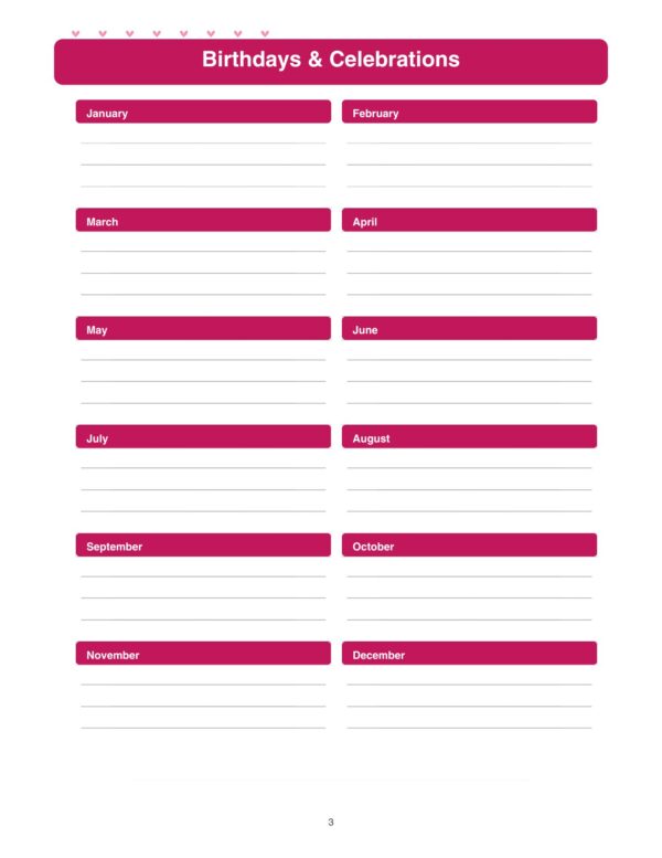 4 Daily Planner For Busy Mom