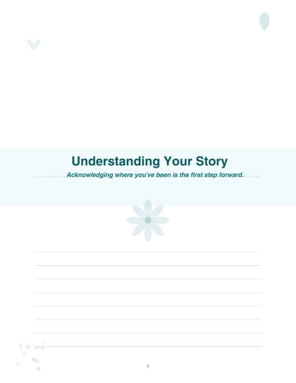 4 Trauma Healing Journal