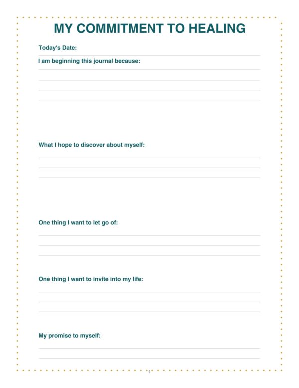 4 Therapy Journal