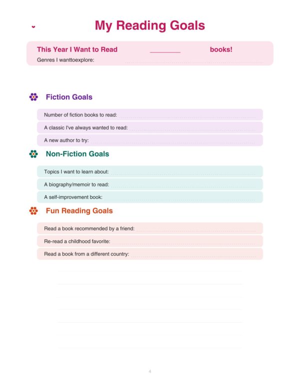 4 Reading Journal