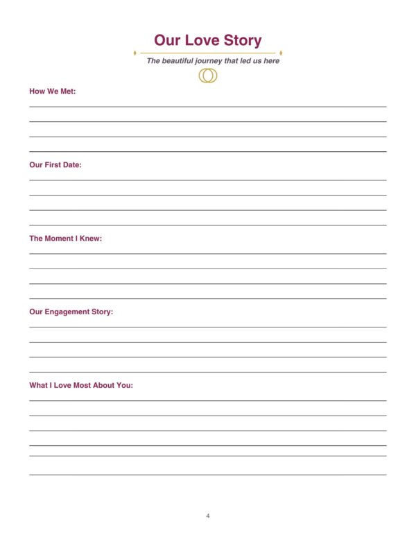 4 Wedding planner
