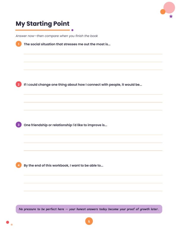 Social Skills Workbook for Teens