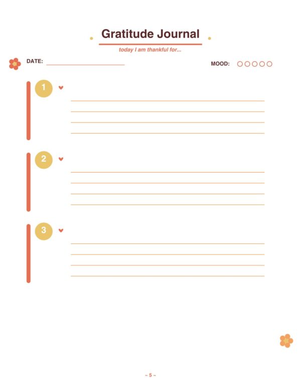 5 journal for women