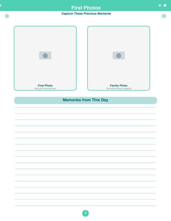 Baby Memory Book