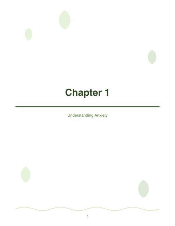 5 CBT Workbook for Anxiety